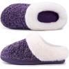 imageHomeTop Womens Comfy Clog Slippers Soft Warm Nonslip Indoor House Shoes with Fuzzy Collar